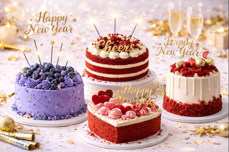 Happy New Year Cakes